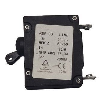 Выключатель автоматический бензогенератора 15а/230w ген700201