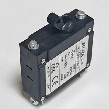 Вимикач автоматичний бензогенератор 22А/230W ген7167