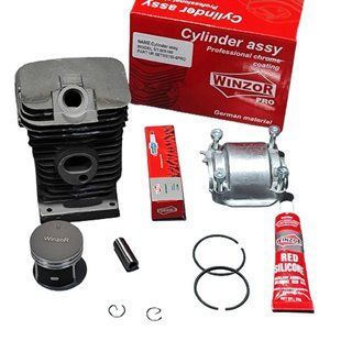 Цилиндр с поршнем для бензопил MS 180 Winzor + Ceramic/Grafite PRO SERIA W1211032 фото