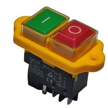 Вимикач кнопка DKLD DZ-6 (Вид 2) K1206 фото