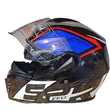Мотошлем HELMET встроенные очки 285 №2 размер M 14210184